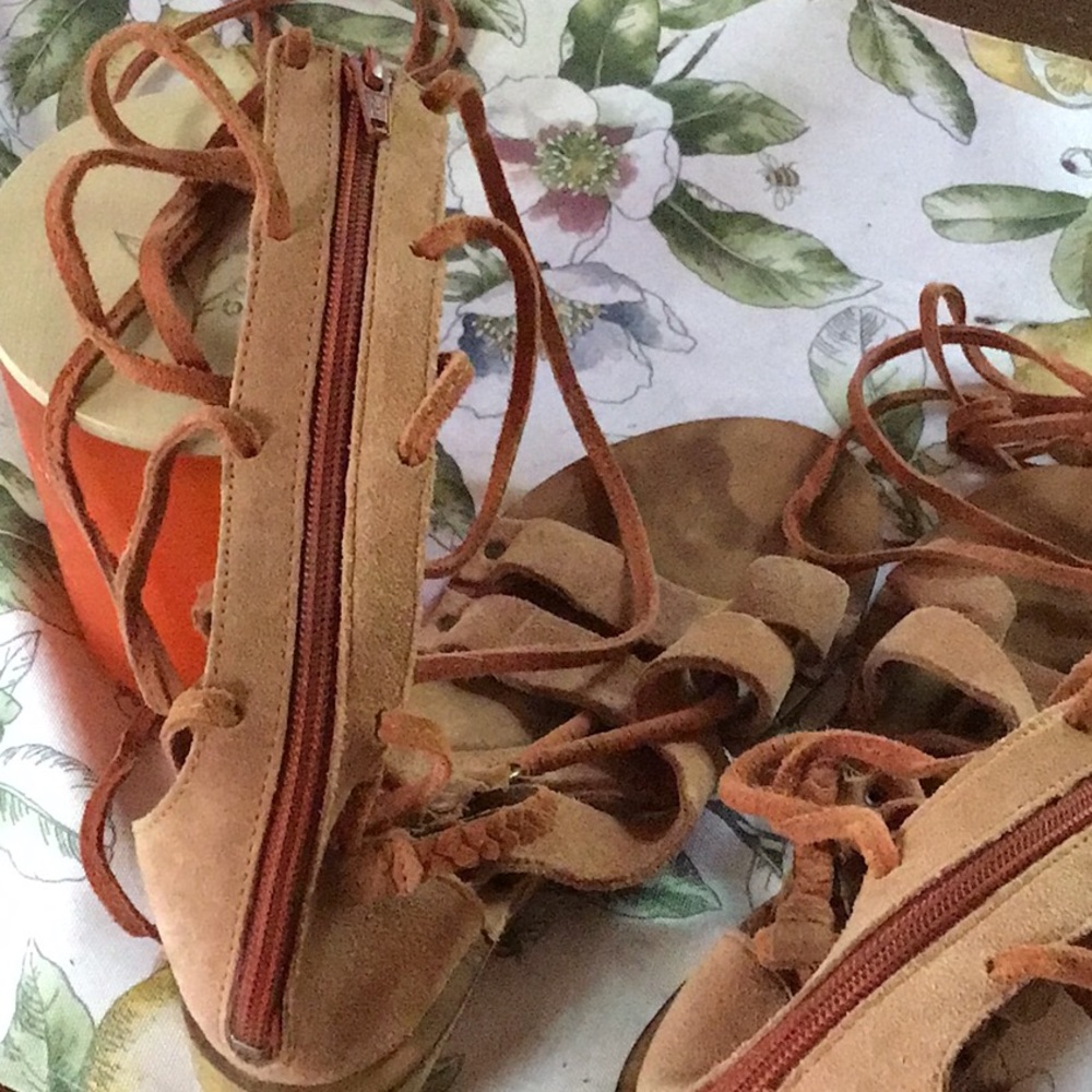 Free people gladiator leather Sandals - Picture 3 of 8